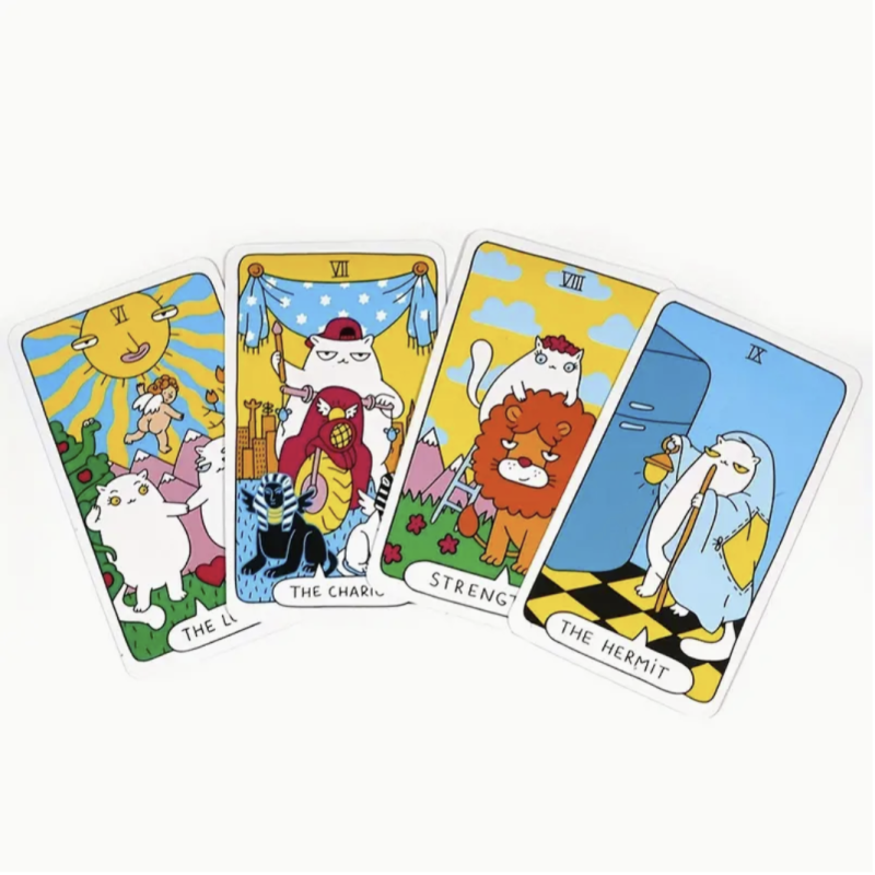 Paws Cat Tarot Cards - The Future's in You Paws - Image 2