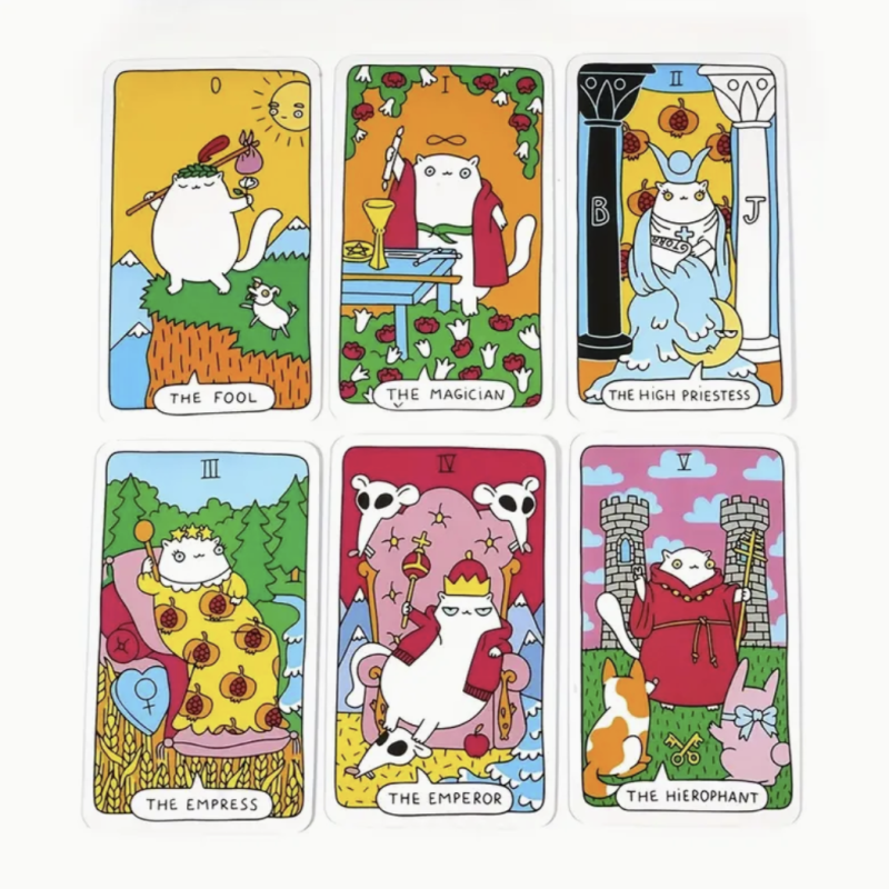 Paws Cat Tarot Cards - The Future's in You Paws - Image 3